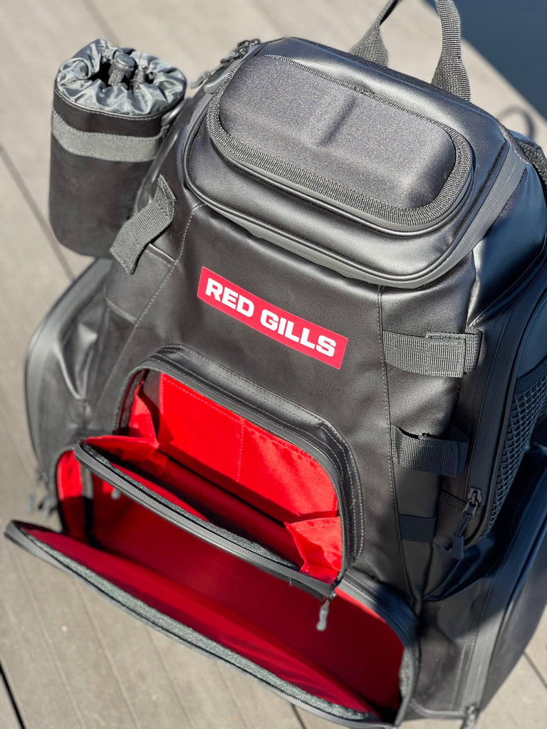 P3 Tackle Backpack – RED GILLS